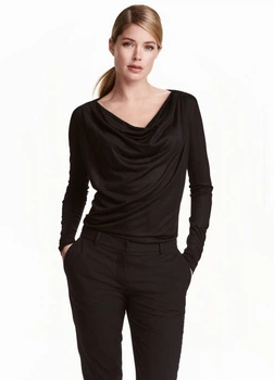 Кофта H&M XS Черный (HM-04272874-Black)