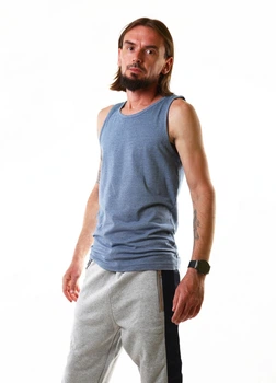 Майка H&M S Серый (HM-0570033-9-Gray-blue)