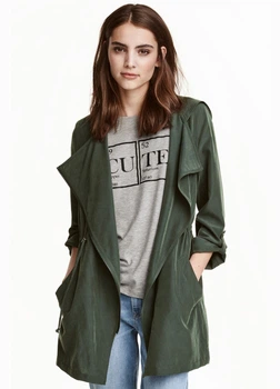 Парка H&M 38 Зеленый (HM-0354551-4-Dgreen)
