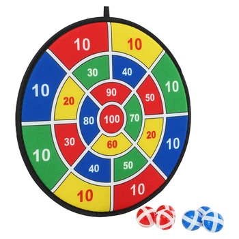 Дартс на липучці 6 м'ячів та мішень VELCRO dartboard Baili BL-612 37cм