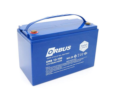 Гелевый аккумулятор 100 ампер 12 вольт Orbus