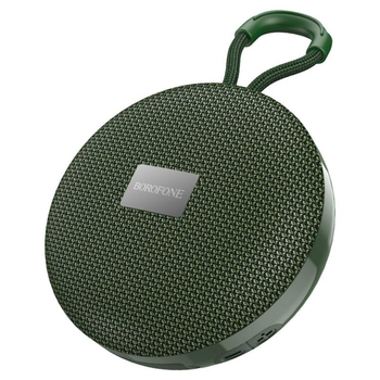 Портативная акустика (колонка) Borofone BR27 5W (Bluetooth,USB,TF,FM,TWS) 500 mAh Dark Green (BR27DG)