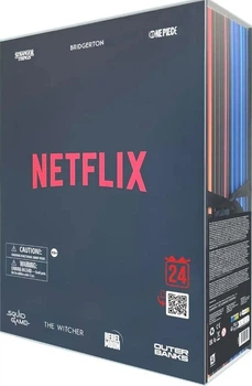 Адвент-календарь с коллекционными фигурками YuMe Netflix Gift Box 2024 Advent Calendar