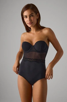 Боди Ysabel Mora 70B Чёрный (Negro) (94858)