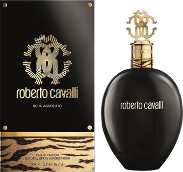 Woda perfumowana damska Roberto Cavalli Nero Assoluto 75 ml (8052464897124)