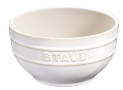 Миска кругла Staub Serving Слонова кістка 14 см (4009839366642)