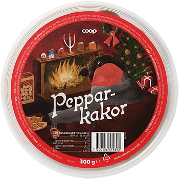 Імбирне печиво coop, 300 г coop_kex_peppar_300