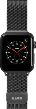 Ремінець Laut Steel Loop для Apple Watch 42/44 мм Black (LAUT_AWL_ST_BK)