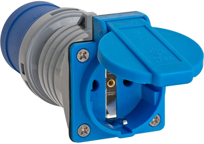 Adapter Brennenstuhl przejściówka z CEE na gniazdo Euro IP44 (1080990)