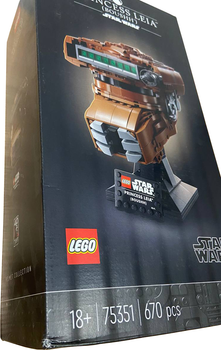 Zestaw klockow LEGO Star Wars Helm ksiezniczki Lei 670 elementow (75351) (955555907137648) - Outlet