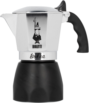 Гейзерна кавоварка Bialetti New Brikka на 4 чашки (0007314)