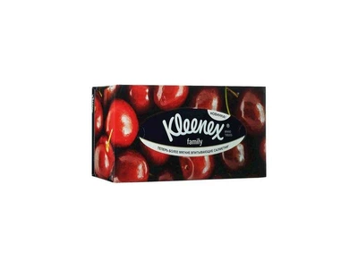 Серветки косметичні KLEENEX 150шт в коробці "Фемілі"