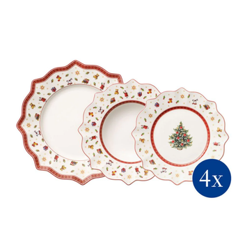 Столовий сервіз Villeroy & Boch Toy's Delight 12 предметів 4 персони (1485858816)