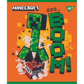 Зошит YES Minecraft А5 12 аркушів клітинка