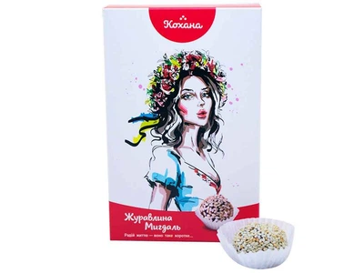 Цукерки КОХАНА 120г Журавлина та мигдаль