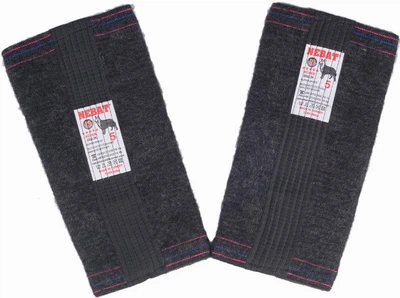 Утолщенные лечебные наколенники из собачьей шерсти Nebat L-XL обхват 24-40 см (1пара)