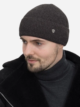 Шапка чоловіча VILSS Форт ML5869 55-59 Антрацит меланж 55-59