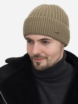 Шапка чоловіча VILSS Манчестер 15-1385-MN-107 56-59 Оливкова