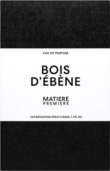 Парфумована вода унісекс Matiere Premiere Bois D'ebene 50 мл (3760372460044)