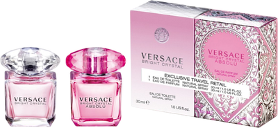 Zestaw damski Versace Bright Crystal Woda toaletowa 30 ml + Woda perfumowana 30 ml (8011003829224)