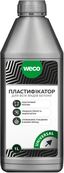Пластифікатор Weco для всіх видів бетону, 1 л