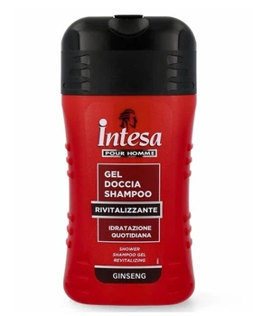 Гель для душа+шампунь мужской Intesa Pour Homme Женьшень 250 мл