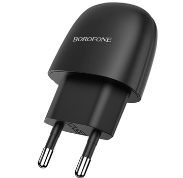 Сетевое зарядное устройство Borofone BA49A Vast сам блок чёрный