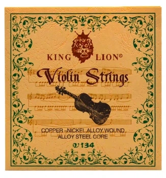 Струны для скрипки сталь никель 4/4 King Lion