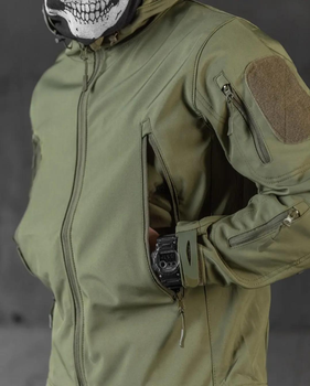 Костюм Софтшел Олива SoftShell на флісі 3XL