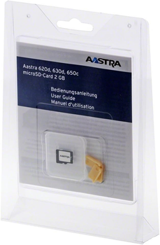 Карта памяти Mitel MicroSD Card 2GB (87-00003AAA-A)