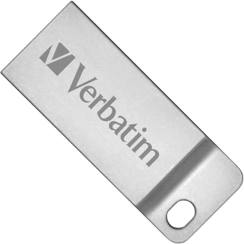 Флеш память USB Verbatim Metal Executive 64GB USB 2.0 Silver (98750)