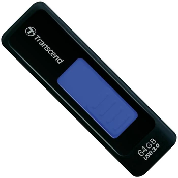 Флеш память USB Transcend JetFlash 760 64GB USB 3.1 Gen1 Black (TS64GJF760)
