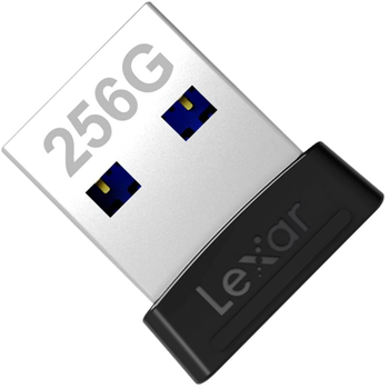 Флеш память USB Lexar JumpDrive S47 256GB USB 3.1 Black (LJDS47-256ABBK)