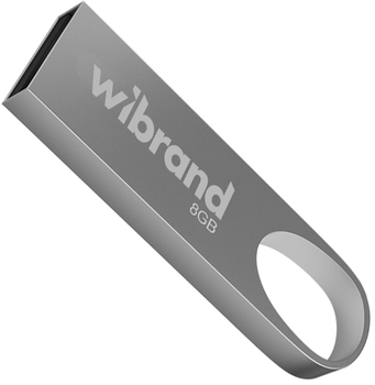 Флеш память USB Wibrand Irbis 8GB USB 2.0 Silver (WI2.0/IR8U3S)