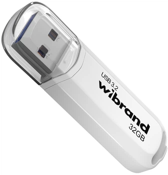 Флеш память USB Wibrand Marten 32GB USB 3.2 Gen1 White (WI3.2/MA32P10W)