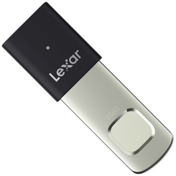 Флеш память USB Lexar JumpDrive Fingerprint F35 Pro 256GB USB 3.2 Gen1 Black/Grey (LJDF35P256G-RNBNG)
