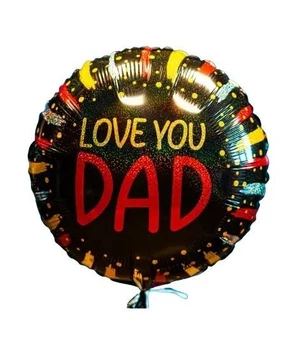Фольгована куля Love you Dad 18" 45 см 21195