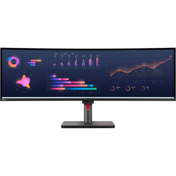 Монітор 49" Lenovo P49w-30 Curved 5K IPS 60Hz (63DBZAT1EU)