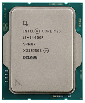Процесор Intel Core i5 14400F (BX8071514400F) (Socket 1700, 16T, 4.7 ГГц, Box)