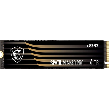Накопичувач SSD MSI m.2 NVMe 4TB Spatium M480 Pro (S78-440R050-P83)