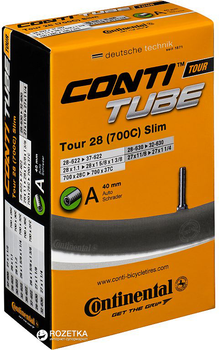 Велокамера Continental Tour Slim 28" 700 x 28-37C (181971)