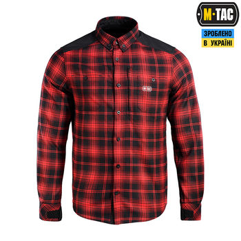 Рубашка M-Tac Redneck Shirt Red/Black L/R