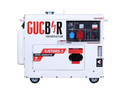 Генератор трифазний дизельний Gucbir GJD7000S-3 5,5 кВт