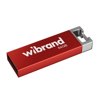 Флеш память (флешка) Wibrand 64gb Chameleon Красный