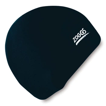 Шапка для плавания Zoggs Silicone Jr Черный (1000-300709.BK)