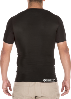 Футболка тактична 5.11 Tactical Tight Crew Short Sleeve Shirt 40005 S Black (2000000146706)