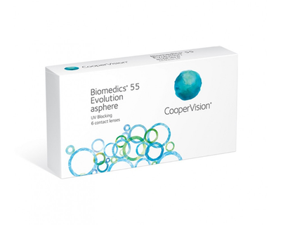 Контактні лінзи ClearLux Biomedics 55 Evolution - -8,5