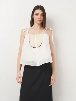 Футболка женская Zara 4043/201 M Белая (04043201733038)