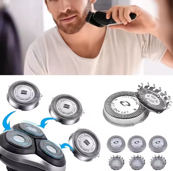 Набор сменных головок (3 шт.) для электробритв Philips SH30/50 серии 1000, 2000, 3000, 5000
