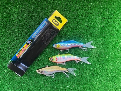 Набір Vib Раттлин ,Hardcore Fintail Vibe S (70 мм\18 г) (3шт)(Fishing) (8206-н3)